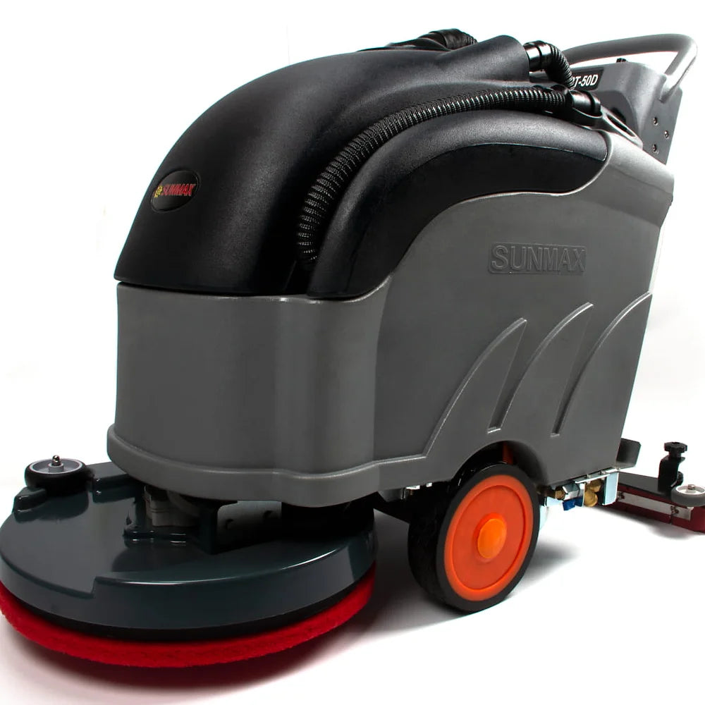 [DEMO] 22" Self-Propelled Floor Scrubber Dryer RT50D, 14.5 Gal Tank, 36000 sqft/h