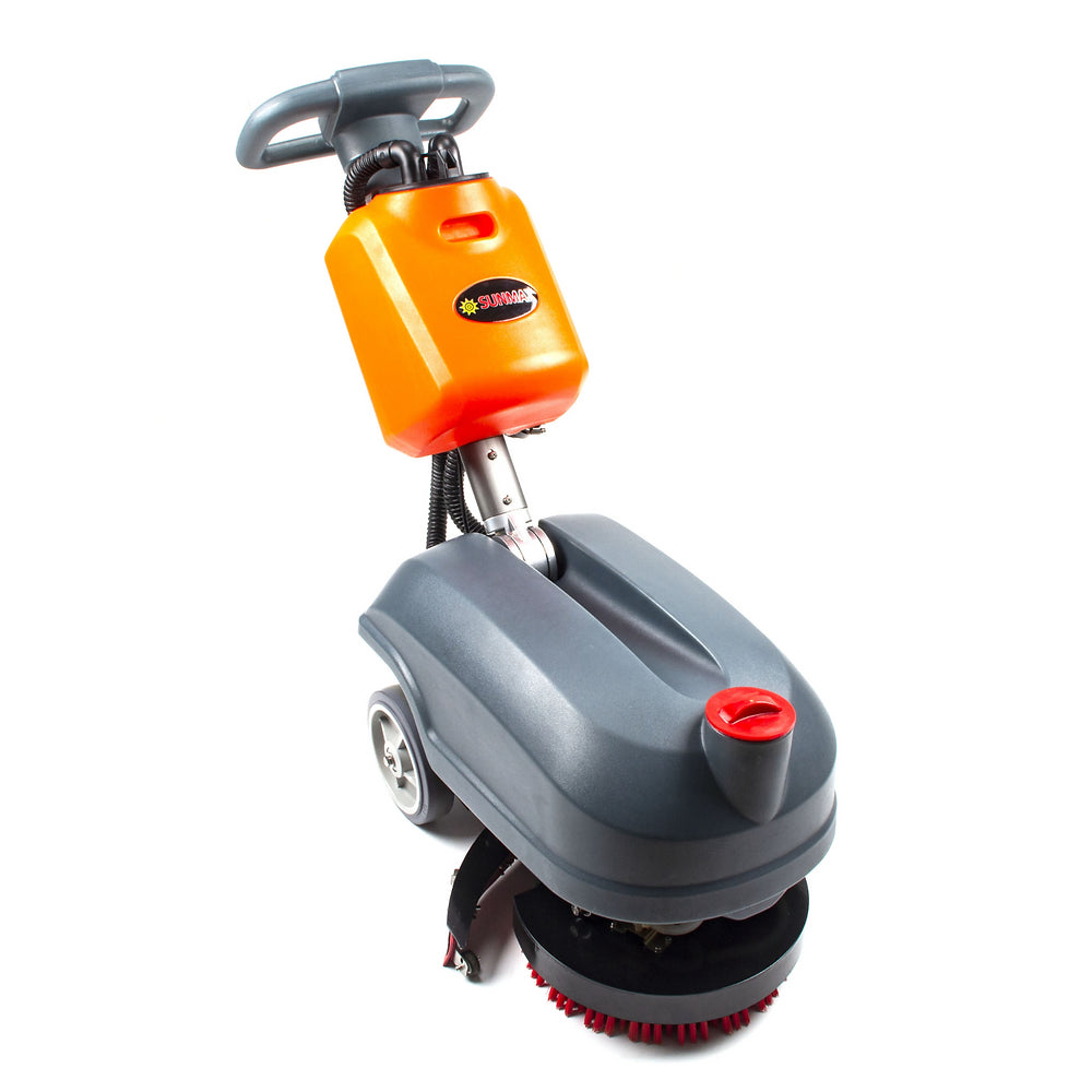 [DEMO] 14" Deep Clean Floor Scrubber RT15, 14500 sqft/h, Battery Powered